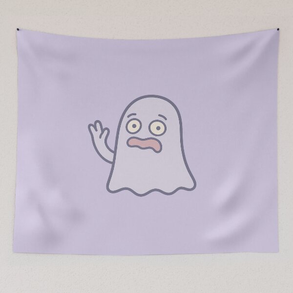Item preview, Pastel Meme Ghost – Funny Horror Cartoon designed and sold by Bratak.