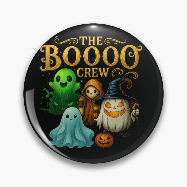 Item preview, The Boooo Crew Halloween Character Squad designed and sold by Daagath.