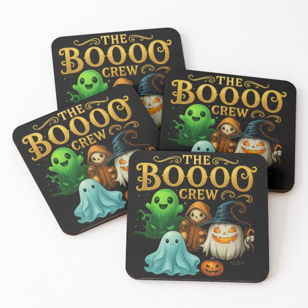 Item preview, The Boooo Crew Halloween Character Squad designed and sold by Daagath.