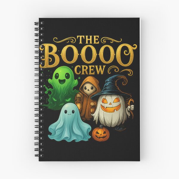 Item preview, The Boooo Crew Halloween Character Squad designed and sold by Daagath.