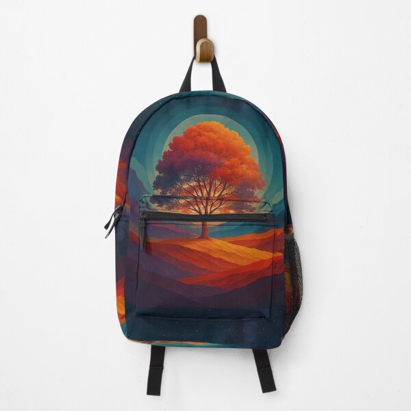 Item preview, Cosmic Autumn Tree – Dreamscape Landscape Art designed and sold by SnapLabDesigns.