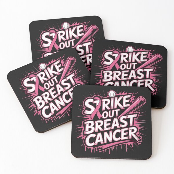 Item preview, Strike Out Breast Cancer Baseball Awareness Shirt designed and sold by Goodthreadz.