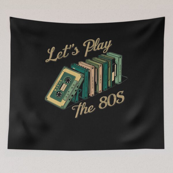 Item preview, Let'S Play The 80S Cassette Cassettes Green designed and sold by DominickMonsa.