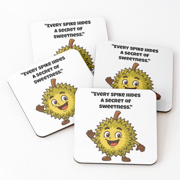 Item preview, Durian Character - Sweetness Beneath the Spikes designed and sold by Latitude 1°N.