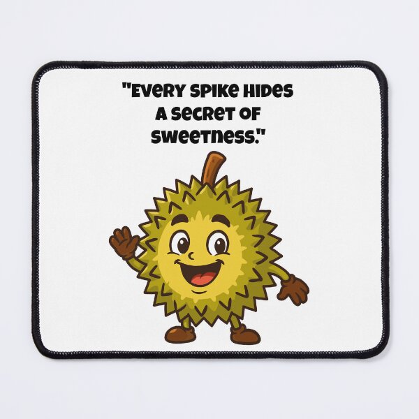Item preview, Durian Character - Sweetness Beneath the Spikes designed and sold by Latitude 1°N.