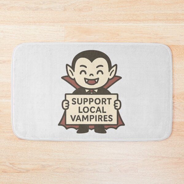 Item preview, Support Local Vampires – Cute Chibi Design designed and sold by Bratak.