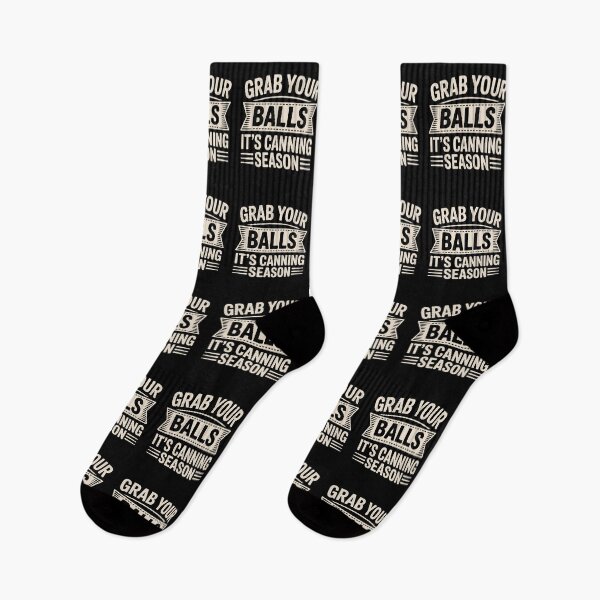 Item preview, Grab Your Balls It's Canning Season - The perfect gift for anyone who laughs as hard at canning jokes as they do at their overflowing stash of mason jars. designed and sold by ZyziowskyArt.