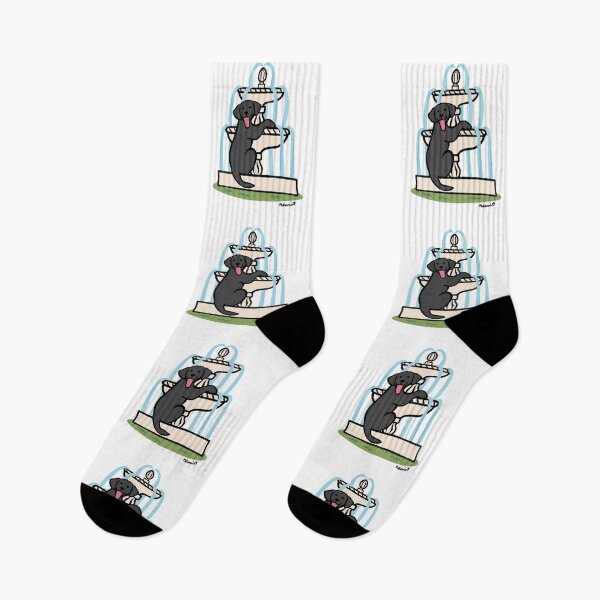 Item preview, Black Lab and Cool Fountain designed and sold by HappyLabradors.