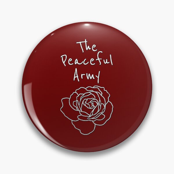 Item preview, The Peaceful ArmyWhite designed and sold by navalles34.