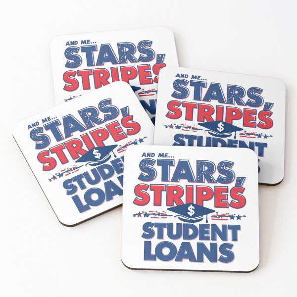 Item preview, Stars, Stripes & Student Loans – Funny American Satire designed and sold by GiggleSnaps.