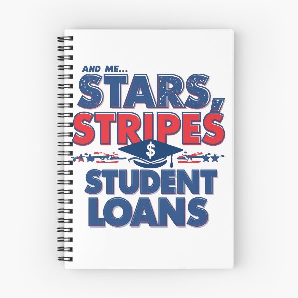 Item preview, Stars, Stripes & Student Loans – Funny American Satire designed and sold by GiggleSnaps.