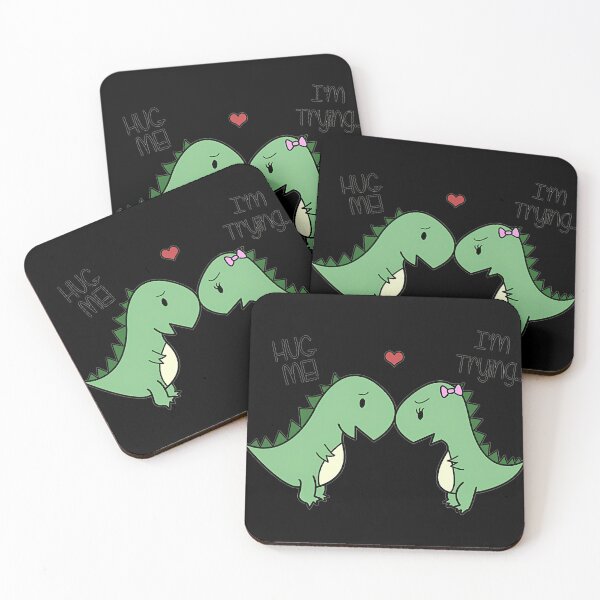 Item preview,  Dino Love (Hug Me) designed and sold by LLMFashionista.