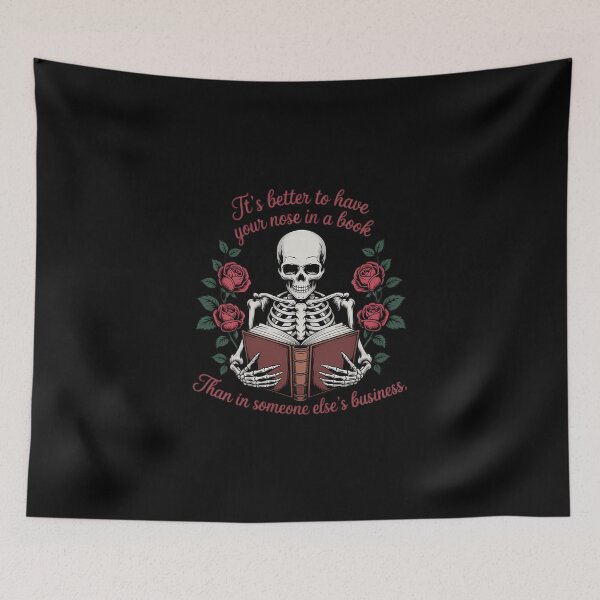 Item preview, Its Better to Have Your Nose in A Book designed and sold by DeadlockCrew.
