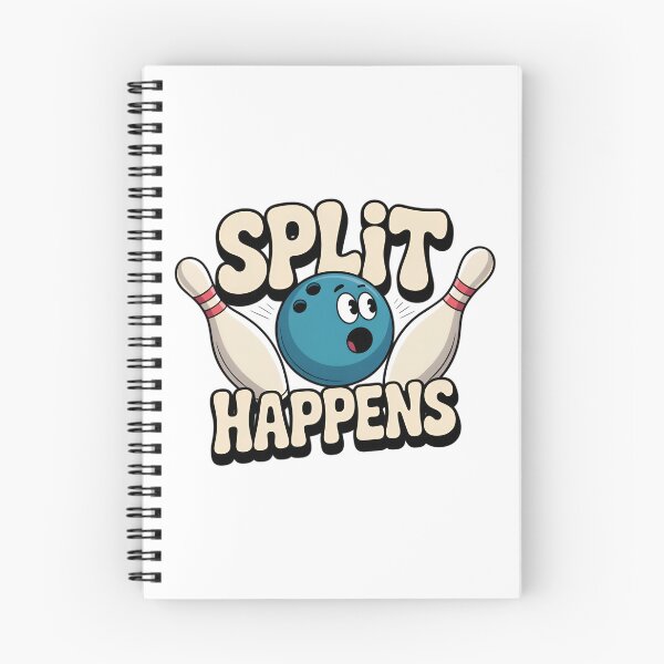 Item preview, Bowling Player Split Happens Funny Streak designed and sold by Blok45.