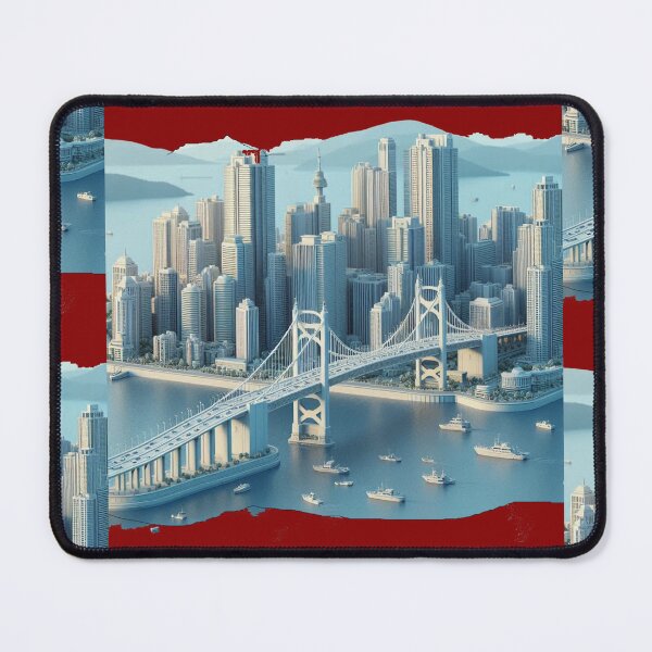 Item preview, Gwangandaegyo Bridge Connecting Haeundae and Gwangan-dong, Busan,  designed and sold by PaintMeWorld.
