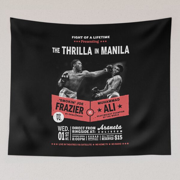 Item preview, Ali Vs Frazier - Thrilla In Manila designed and sold by ZootsLuxury.