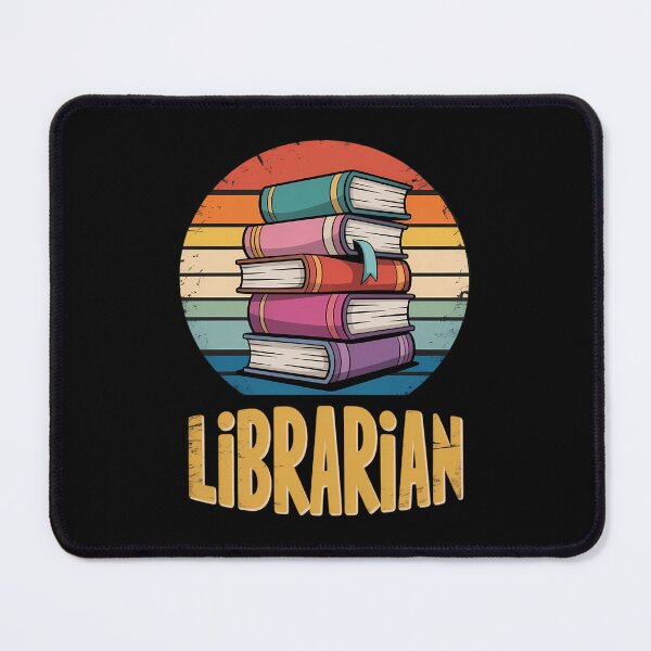 Item preview, Librarian Book Stack Reading Circle designed and sold by DeadlockCrew.