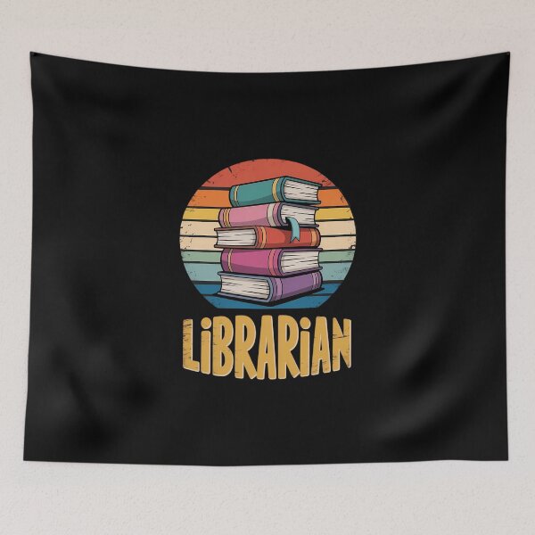 Item preview, Librarian Book Stack Reading Circle designed and sold by DeadlockCrew.