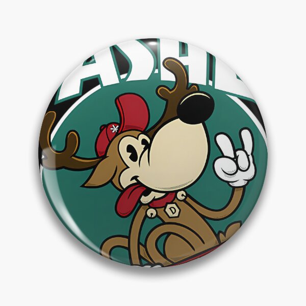 Item preview, Dasher - Skateboarding Reindeer - Funny Xmas Cartoon designed and sold by LLMFashionista.