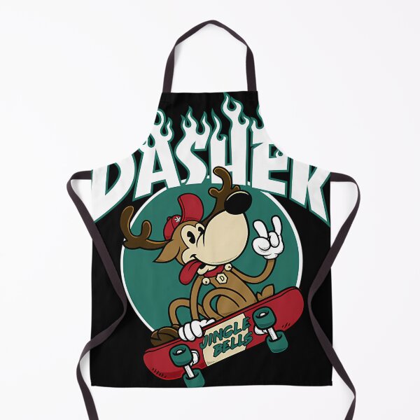 Item preview, Dasher - Skateboarding Reindeer - Funny Xmas Cartoon designed and sold by LLMFashionista.