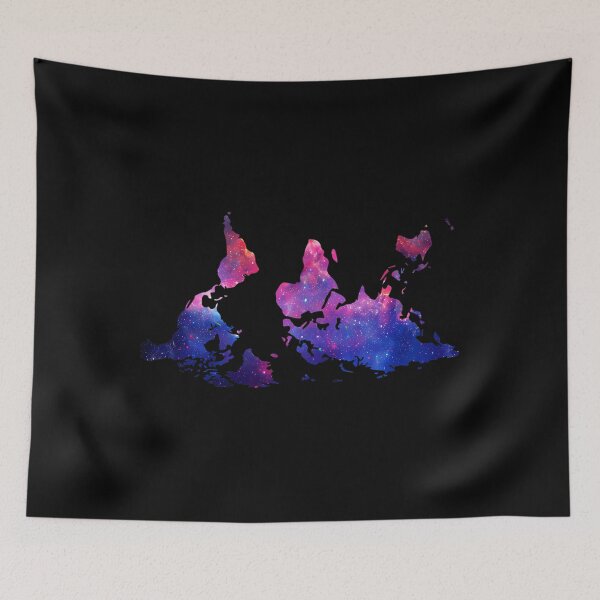 Item preview, Upside Down Map Upside Down World Map Cool Galaxy Map  designed and sold by ZootsLuxury.
