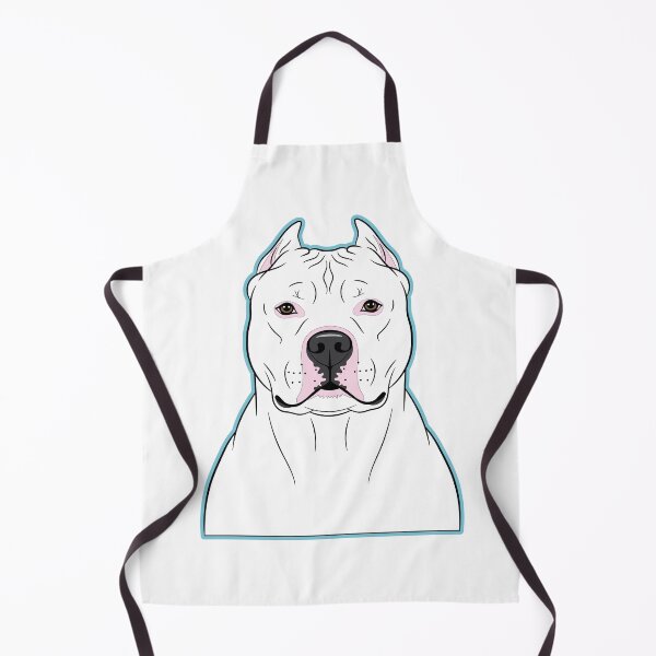 Item preview, Dogo argentino simple illustration design designed and sold by Brainstorming99.