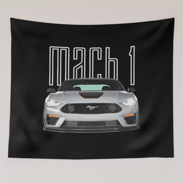 Item preview,  Mach 1 Mustang Gt 5.0L V8 Performance Car Fighter Jet Gray Stance designed and sold by ZootsLuxury.