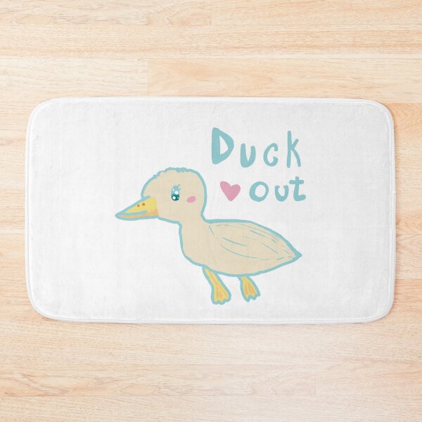 Item preview, A cute duck walking out designed and sold by creative-yuki.