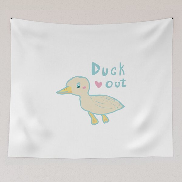 Item preview, A cute duck walking out designed and sold by creative-yuki.