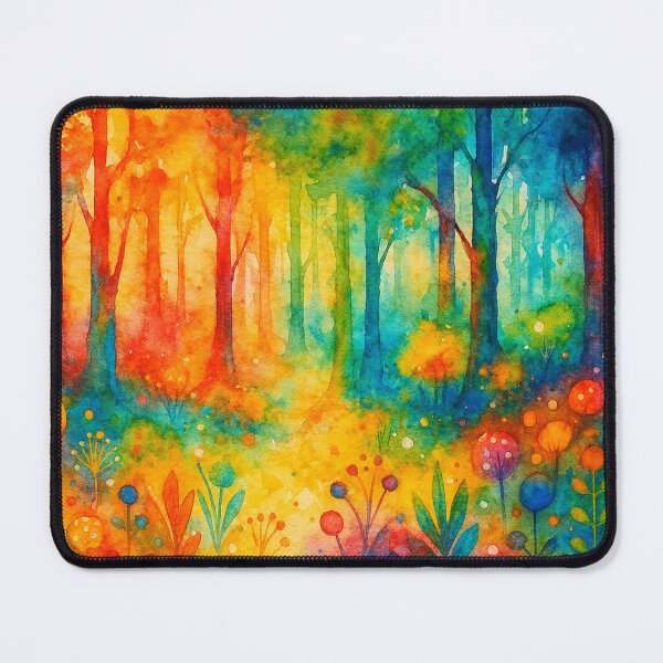 Item preview, Colorful forest in a dream designed and sold by Sigtrix.