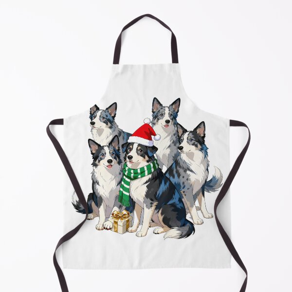 Item preview, Australian Shepherd Merry Christmas designed and sold by forget45studio.
