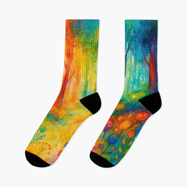 Item preview, Colorful forest in a dream designed and sold by Sigtrix.