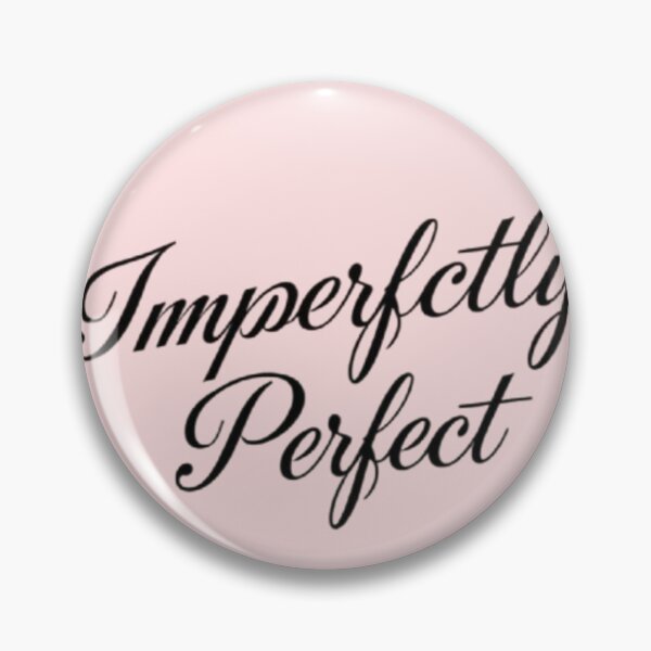 Item preview, Imperfectly Perfect Quote | Motivational Positive affilrmation Typographie.  designed and sold by FunkyPatakha.