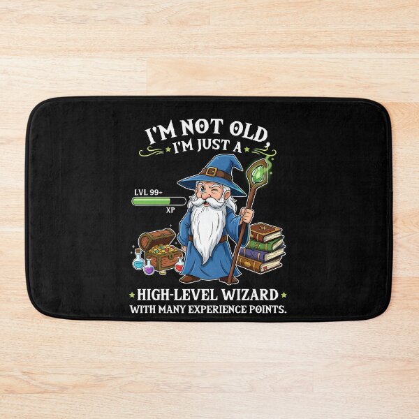 Item preview, I’m Not Old I’m a High Level Wizard – Funny Gaming Wizard designed and sold by Imaginationbeyond.