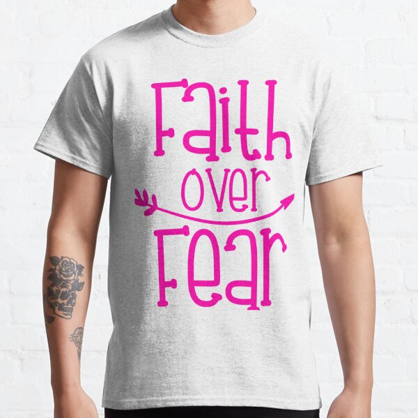 faith over feelings hoodie pink