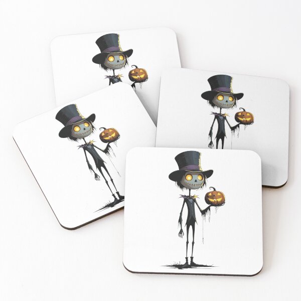 Item preview, Elegant skeleton with luminous pumpkin designed and sold by StormArte.
