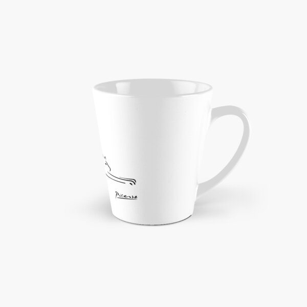 Pablo Picasso Cat Artwork Shirt, Kitten Sketch Reproduction Tall Mug
