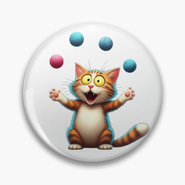 Item preview, Juggling cat designed and sold by Chiknook.