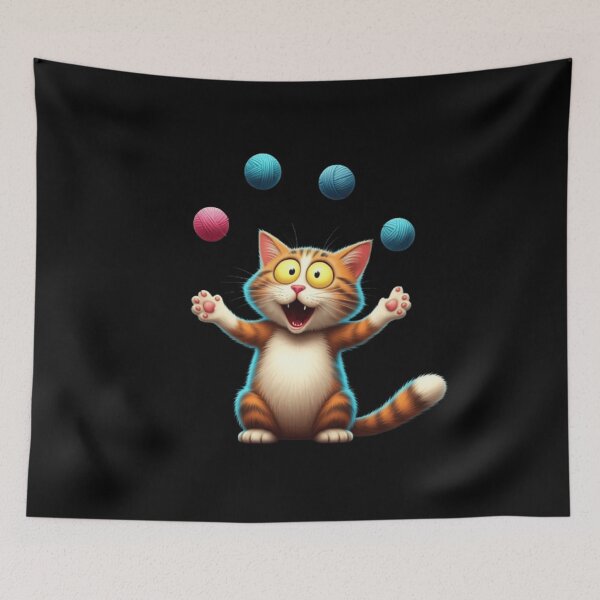 Item preview, Juggling cat designed and sold by Chiknook.