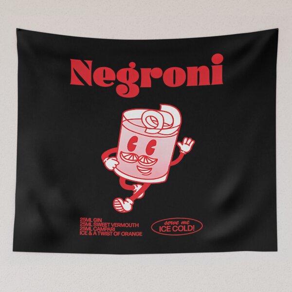 Item preview, Negroni Cocktail designed and sold by LLMFashionista.