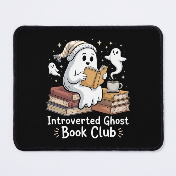 Item preview, Phantom Pages Book Stack Introverted Ghost Book Club designed and sold by DeadlockCrew.