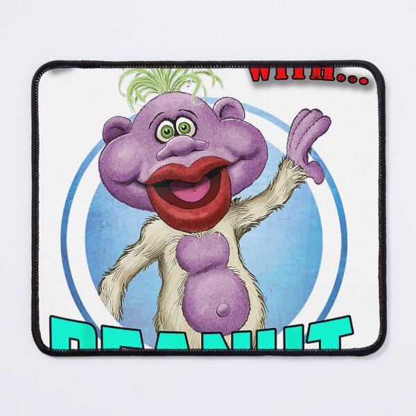 Item preview, I Partied With Peanut Funny Comedy Puppet Fan Souvenir designed and sold by ArmandaBischo.