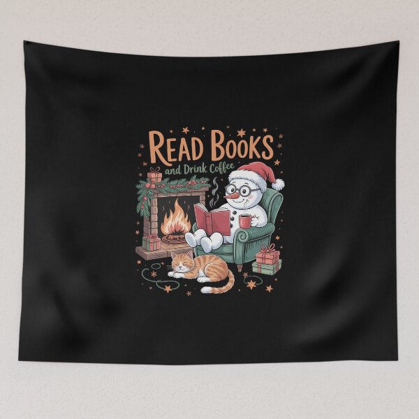 Item preview, Read Books and Drink Coffee Cozy Holiday designed and sold by DeadlockCrew.