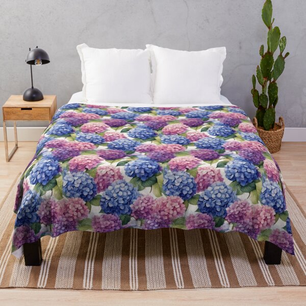 Item preview, Hydrangeas Flower 1/12 - Botanical [ 2025 - Collection ] designed and sold by elmsstudios.