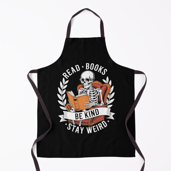 Item preview, Read Books Be Kind Stay Weird Skeleton Book Lover Bookworm designed and sold by DeadlockCrew.