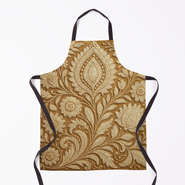 Item preview, Chikankari Floral Ornament - Indian Embroidery designed and sold by Le Pédagogue.