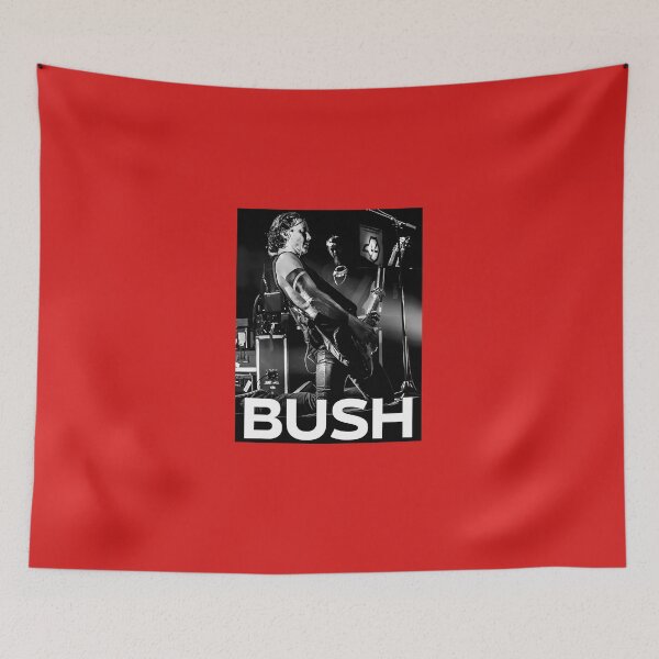 Aperçu de l'œuvre Bush-Rock-Band---Bush-Fan-Edition---Nostalgique-ANNÉES 90 créée et vendue par JulienSalmon.