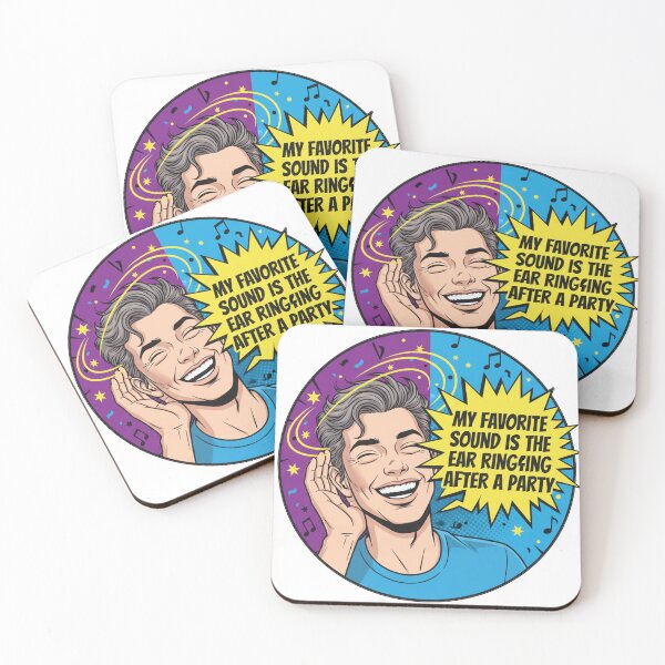 Item preview, MY FAVORITE SOUND IS THE RINGING IN MY EARS AFTER A PARTY. designed and sold by Gnfree.