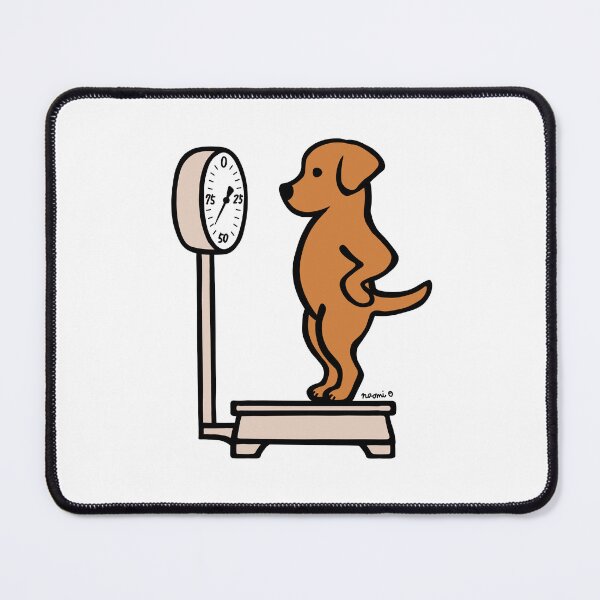 Item preview, Fox Red Labrador on the Scale designed and sold by HappyLabradors.