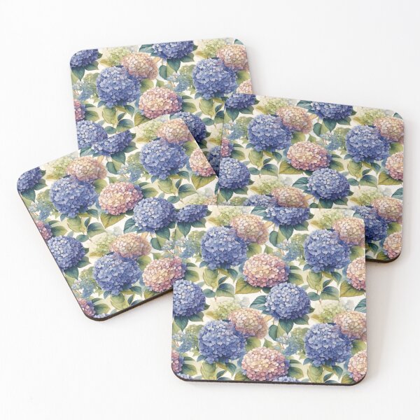 Item preview, Hydrangeas Flower 2/12 - Botanical [ 2025 - Collection ] designed and sold by elmsstudios.